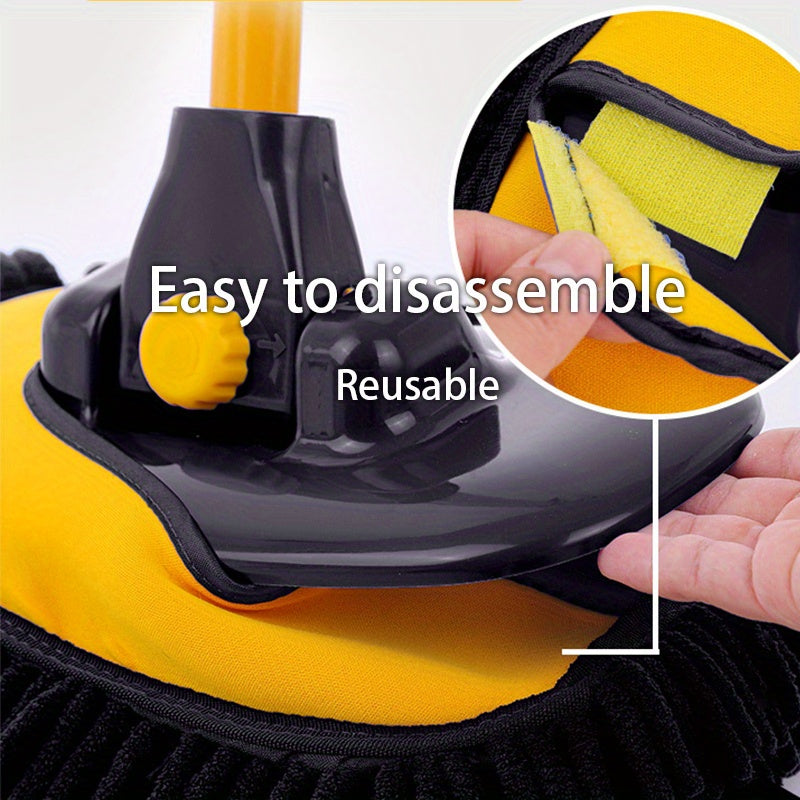 Upgraded Three-Section Multi-Angle Bendable Durable Telescopic Car Wash Brush