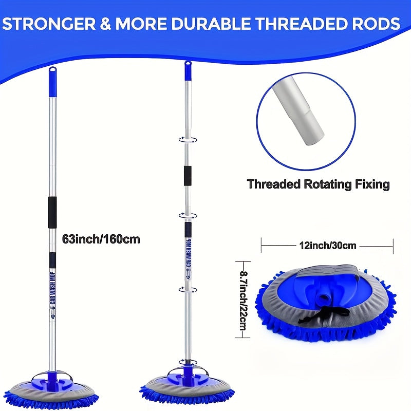 Extendable Car Wash Brush Mop - 63\