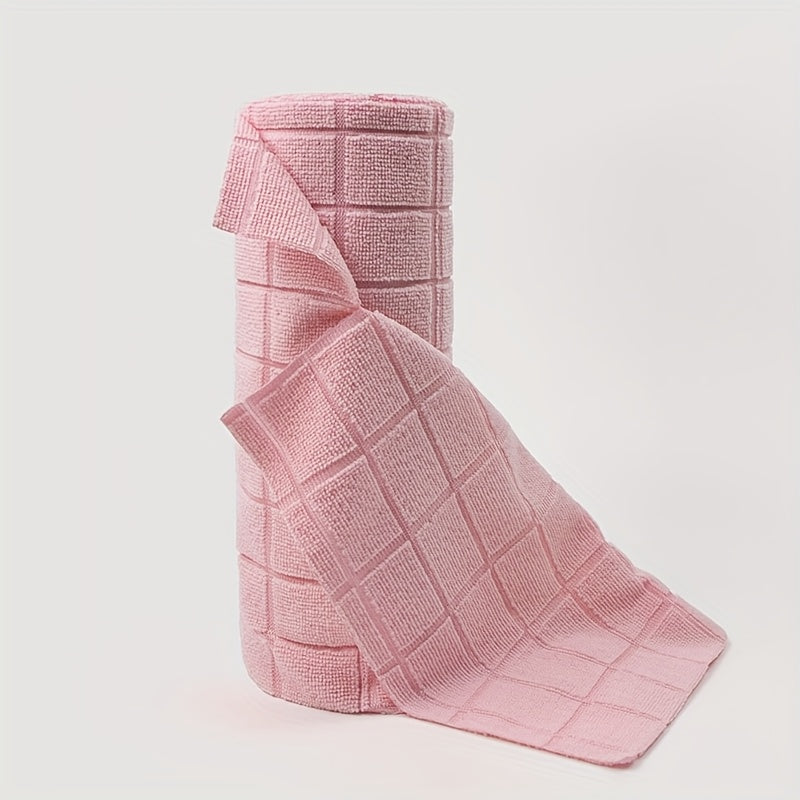 20 Pack Microfiber Cleaning Cloth Roll, Reusable Tear Away Microfiber Towels, 11.8\