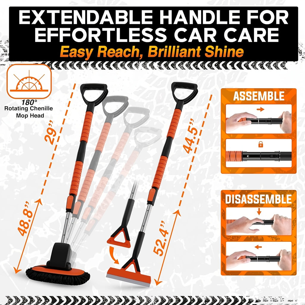 Premium Car Wash Detailing Kit with 48.8\