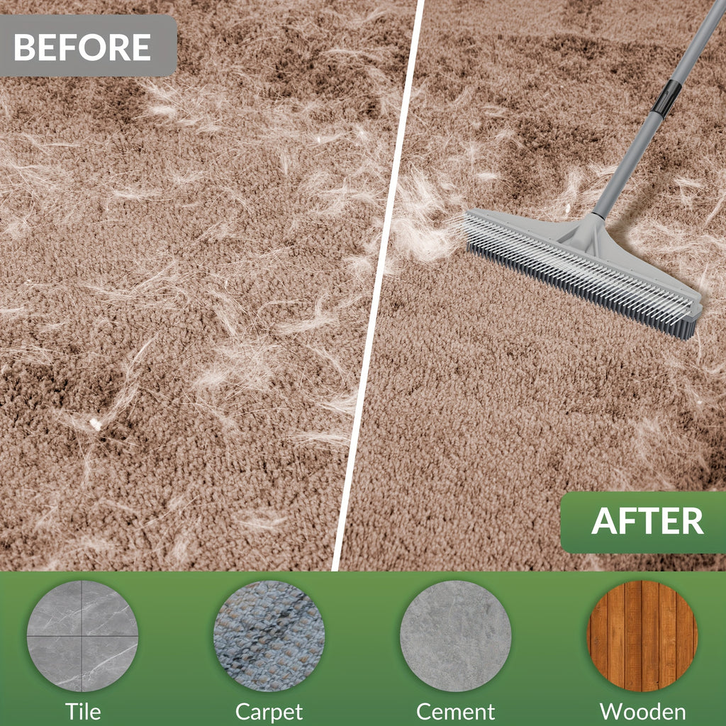 2-in-1 Pet Hair Removal & Carpet Cleaning Tool - 61\