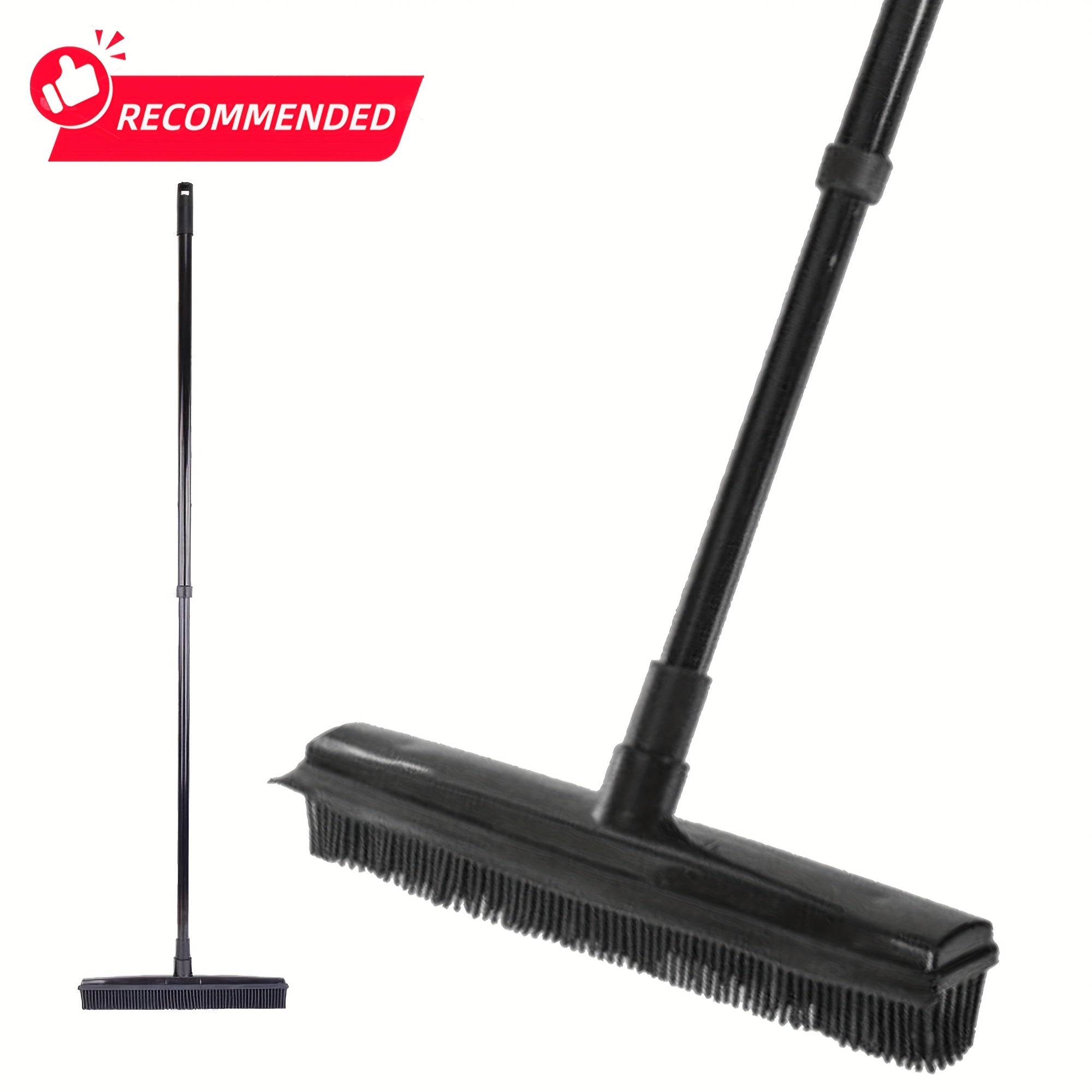 Pet Hair Broom Rubber Floor Brush