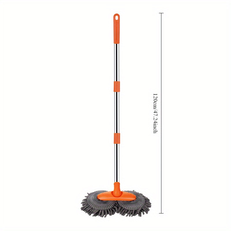 Durable Car Wash Brush Kit Durable Chenille Double Brush Head Microfiber Car Wash Brush Mop Kit