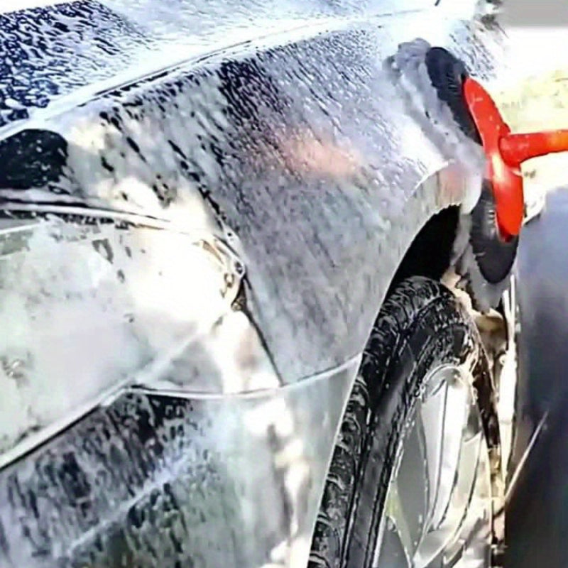 Durable Car Wash Brush Kit Durable Chenille Double Brush Head Microfiber Car Wash Brush Mop Kit